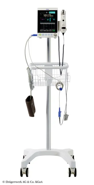 جهاز مراقبة الخصائص الحيوية للمريض، متنقل