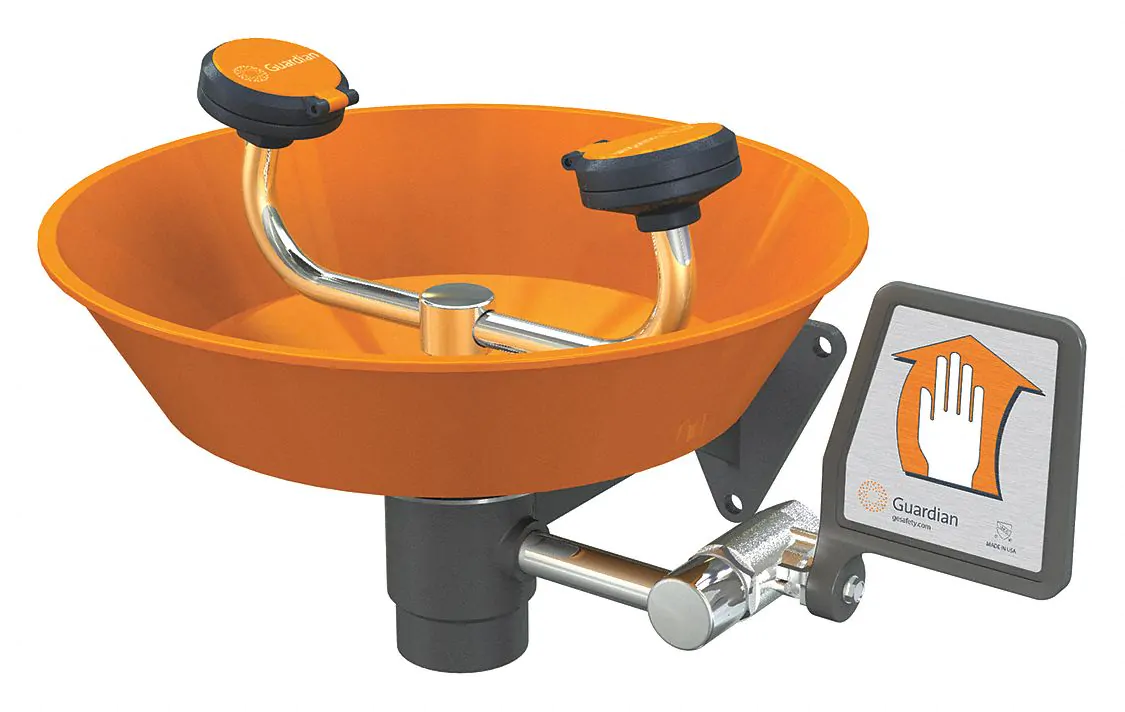 وحدة غسيل العين والوجه للطوارئ