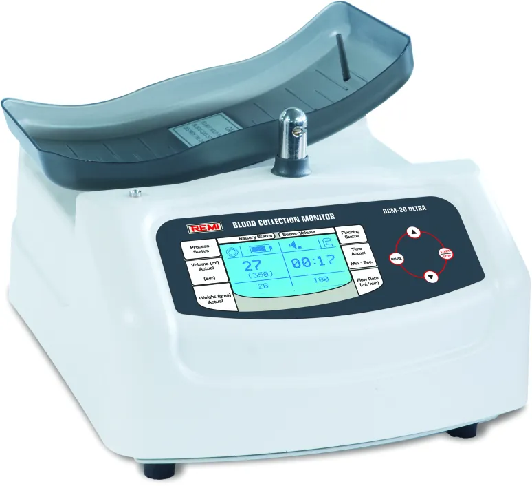 جهاز مراقبة كفائة دم التبرع